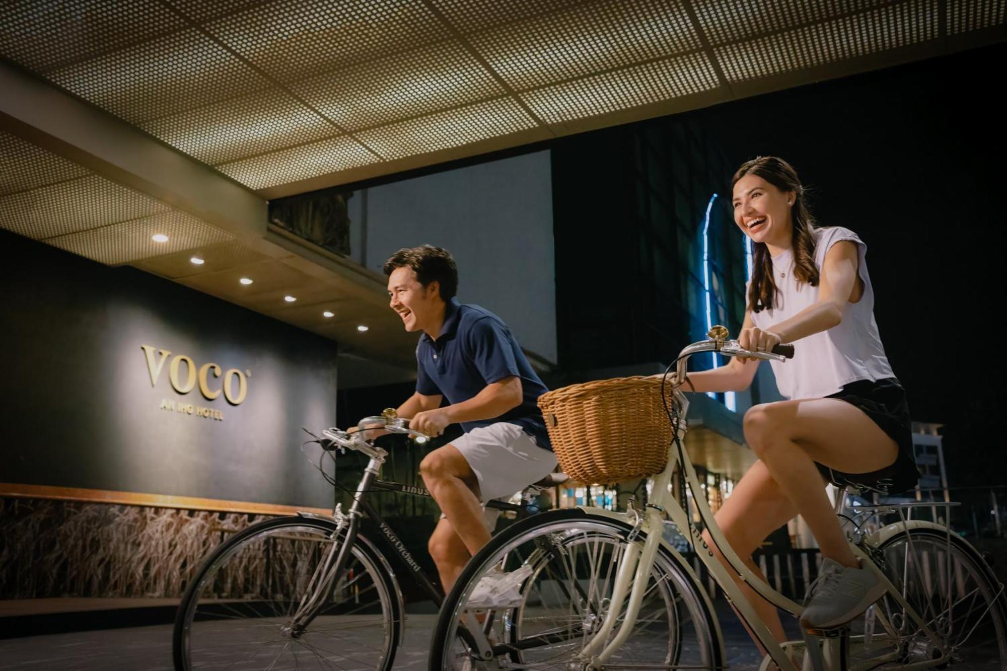 Voco Orchard Singapore By Ihg Luaran gambar Bicycle sharing station at Voco Central